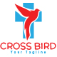 Cross Bird Logo Template