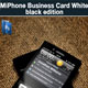 Miphone Business Card Black Edition