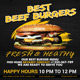 Burger Flyer Template