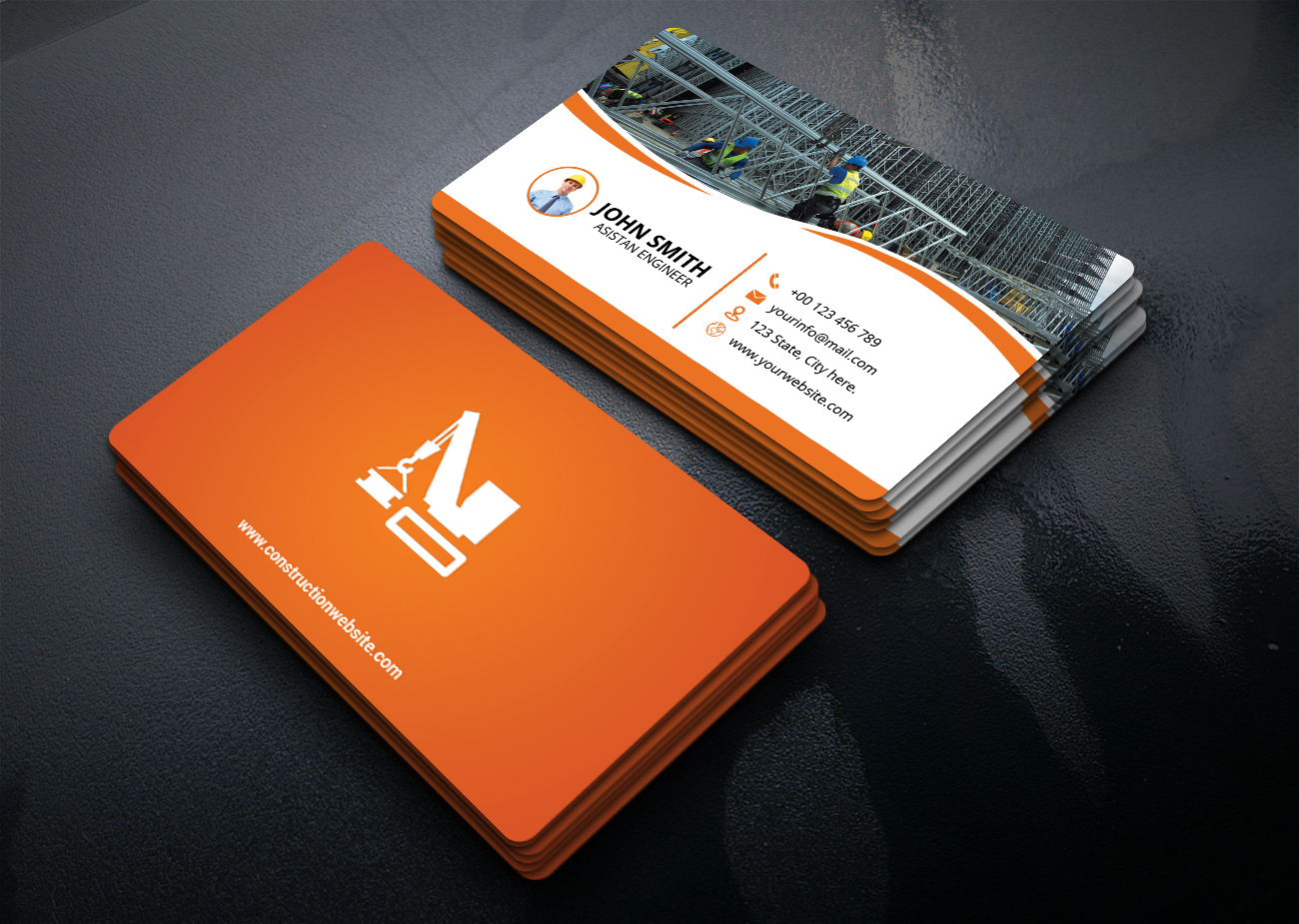 Construction Business Card