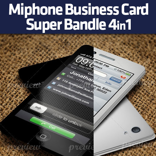 Miphone Business Card Super Bundle 4in1