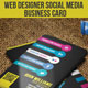 Web Designer Social Media Business Card