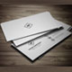 Black & White Business Card