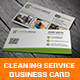 Cleaning Service Business Card