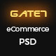 Gate 7 eCommerce PSD Template