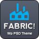Fabric Wp PSD Multipurpose Theme