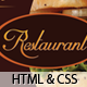 Restaurant Menu Template-Facebook Minisite