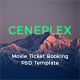 Ceneplex - Online Movie Ticket Booking PSD Template
