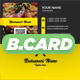 Restaurant Business Card [VOL-12]