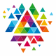 Triangle Colorful logo