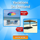 Summer Holiday Web Banner