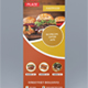 Food Roll-up Banner Design