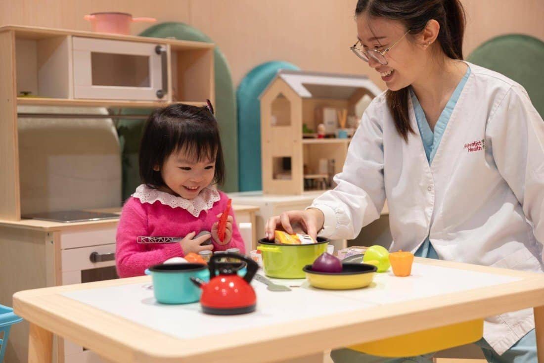 [:en]Children's play-based therapy and learning area.[:]