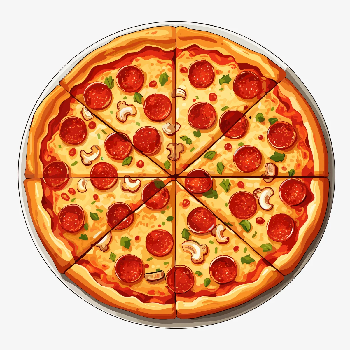 New York-style Pizza