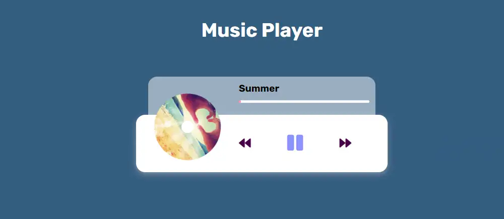 Custom Music Player with JavaScript
