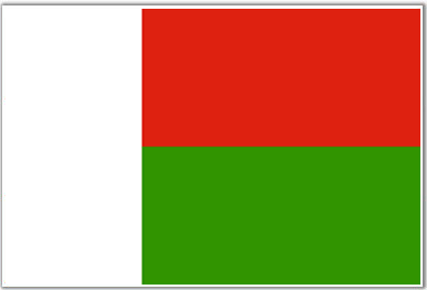Drapeau Madagascar