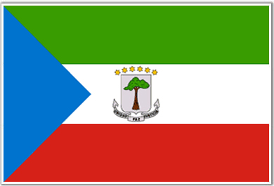 Drapeau de la Guin&eacute;e &eacute;quatoriale