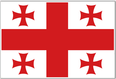Drapeau de la G&eacute;orgie