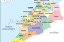 Carte du Maroc
