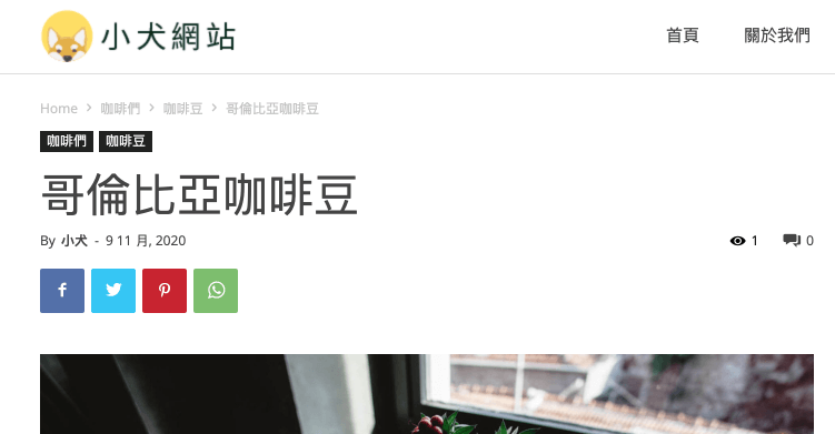 WordPress 文章編輯成功