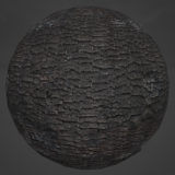 Scorched Wood Charcoal PBR Material Scorched Wood Charcoal PBR Material