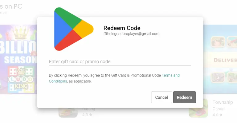How to Redeem Google Play Codes?