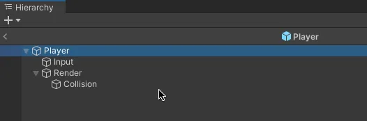 Screenshot of a prefab in Unity