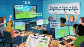 Was ist ein Playtest? Bedeutung, Ablauf und der Unterschied zu Alpha und Beta Was ist ein Playtest? Bedeutung, Ablauf und der Unterschied zu Alpha und Beta
