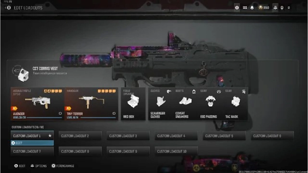 Custom Loadouts System