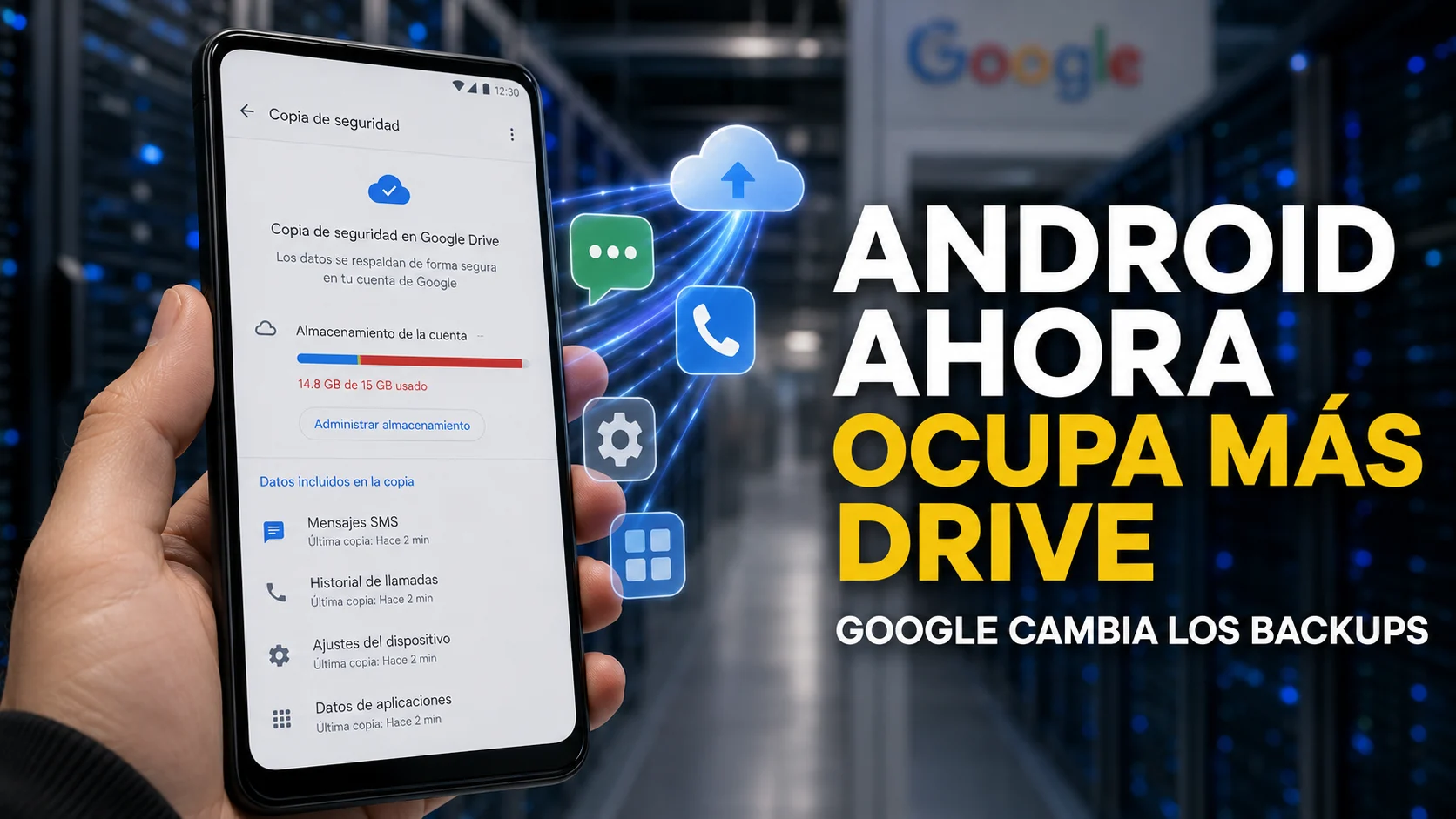 Google ajusta Drive: tus backups de Android consumirán nueva cuota Google ajusta Drive: tus backups de Android consumirán nueva cuota