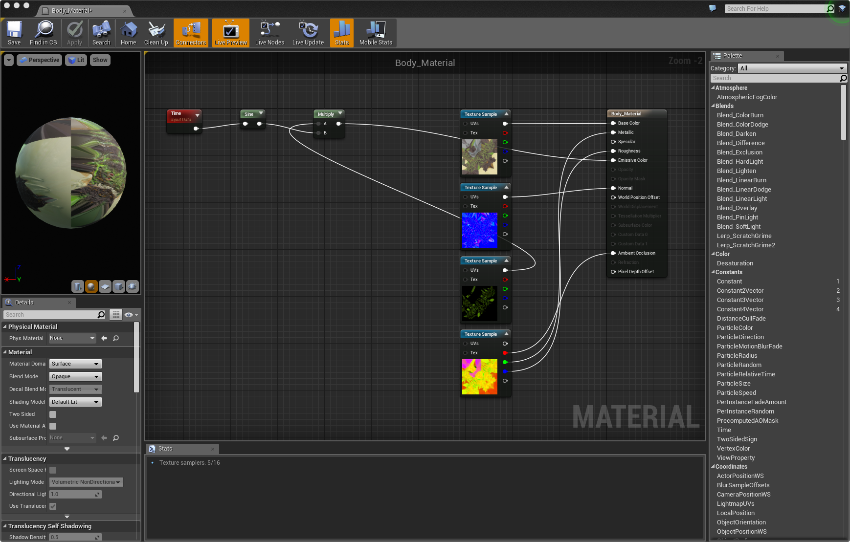 The Kaiju Body Material