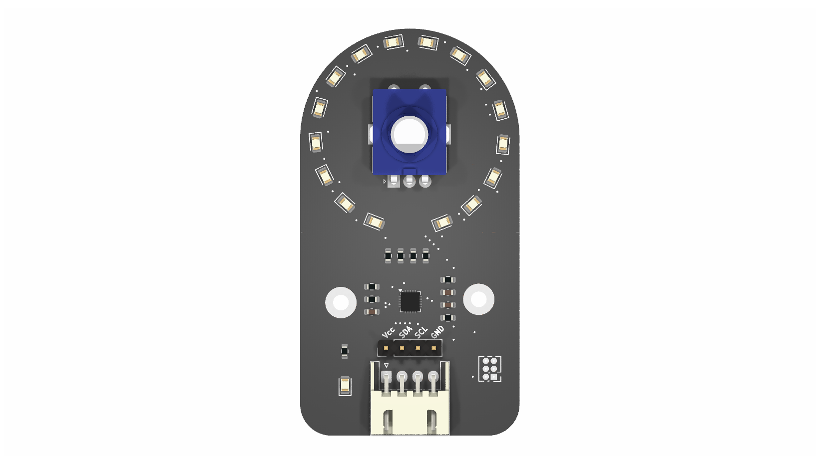 Render del Módulo MentorBit Encoder.