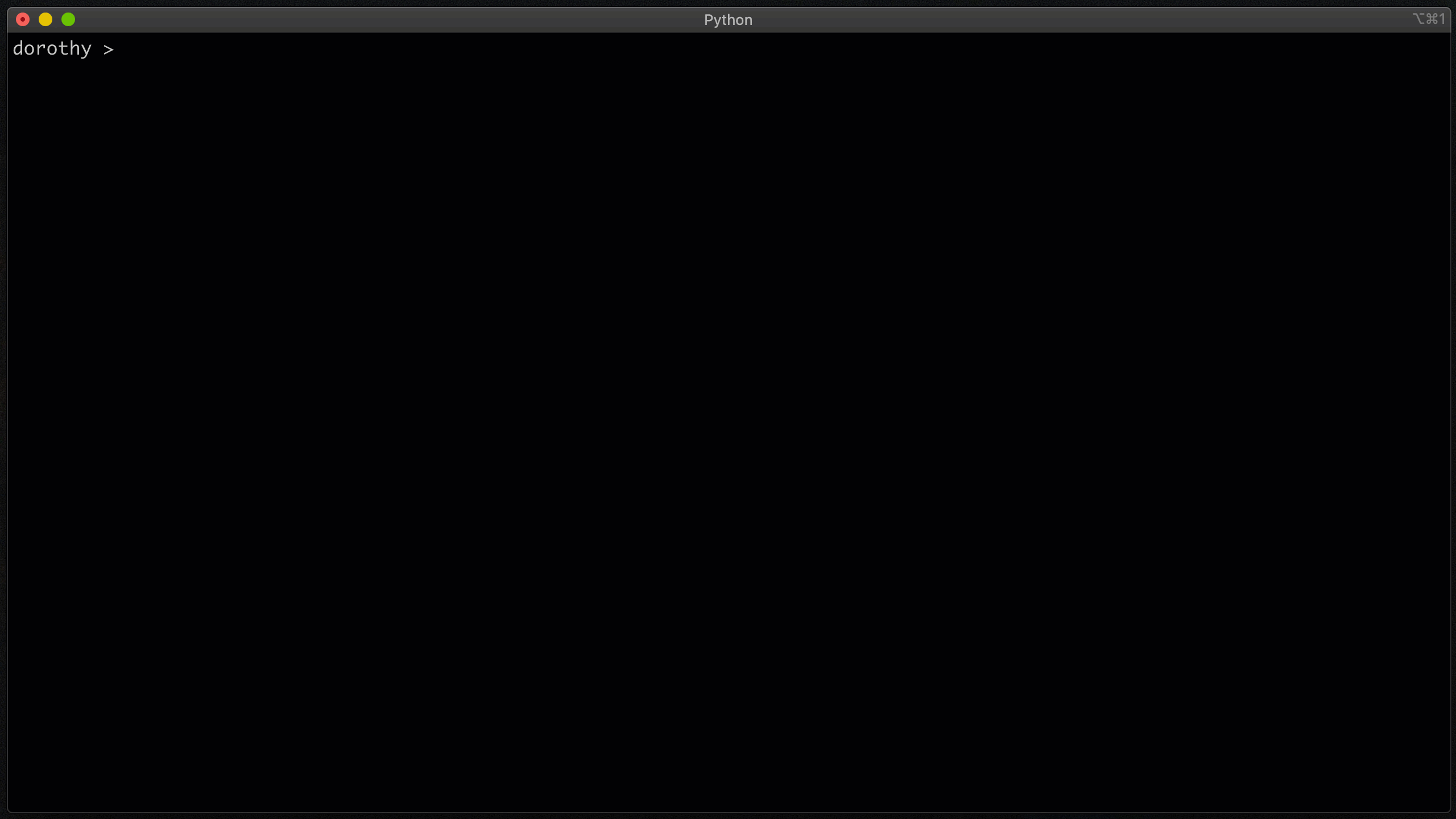 Using Dorothy's modules