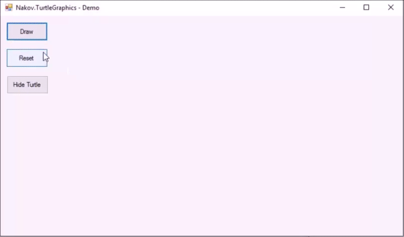 Nakov Turtle Graphics for C# / .NET - free open-source library