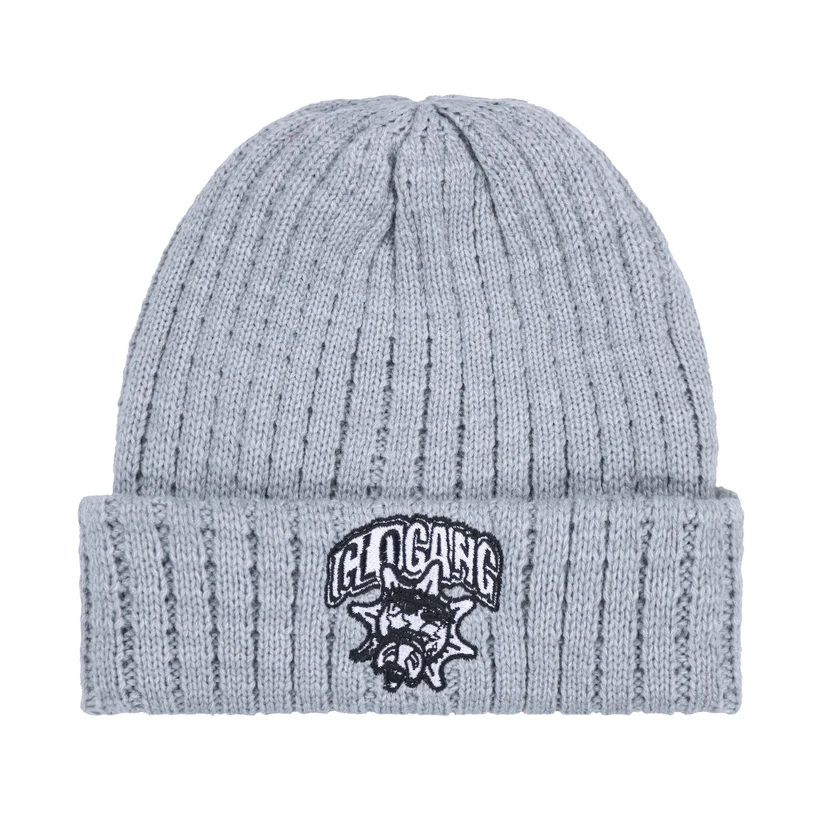 Glo Gang Official (Grey) Sun Logo Beanie