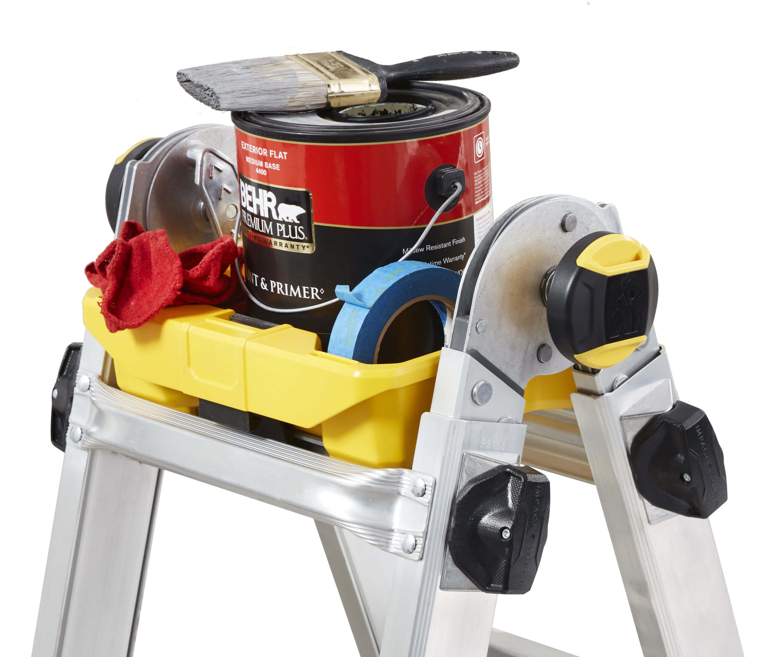 MPXA Removable Project Bucket (fits all Gorilla Ladders GLMPX & GLMPXA Aluminum Telescoping Multi-Position Ladders) view 2