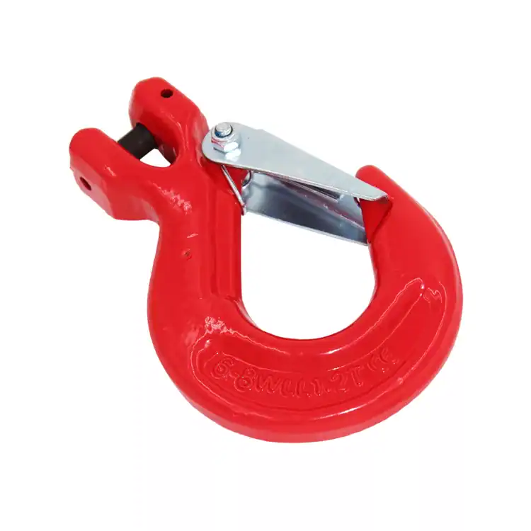G80-Gabelkopf-Sling-Haken mit Riegel