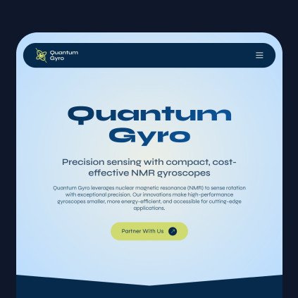 Grid Grow web design project - client website screenshot