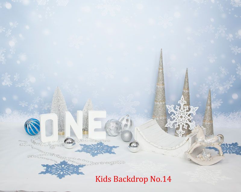 Kids Backdrop No.14 Kids Christmas Theme backdrop