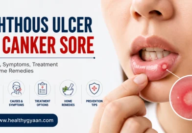 Aphthous ulcer or canker sore
