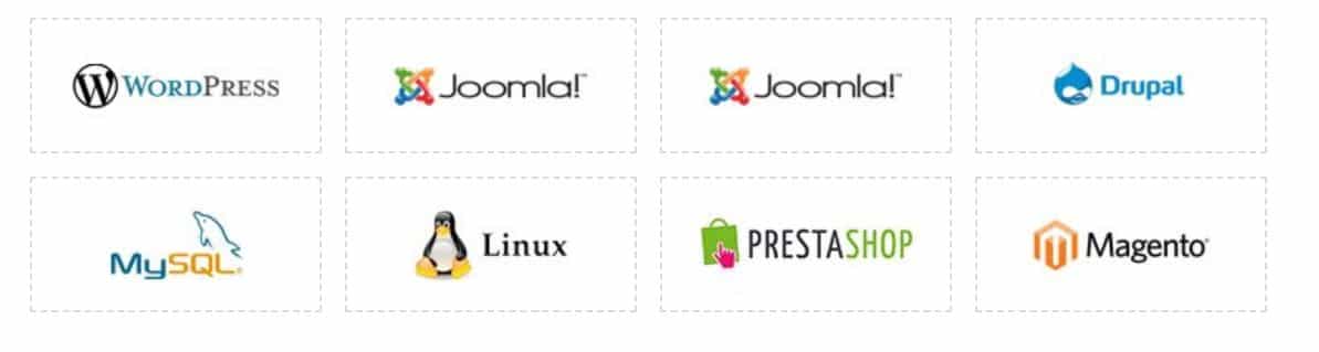 El hosting cloud permite configurar un CMS y otro tipo de aplicaciones.