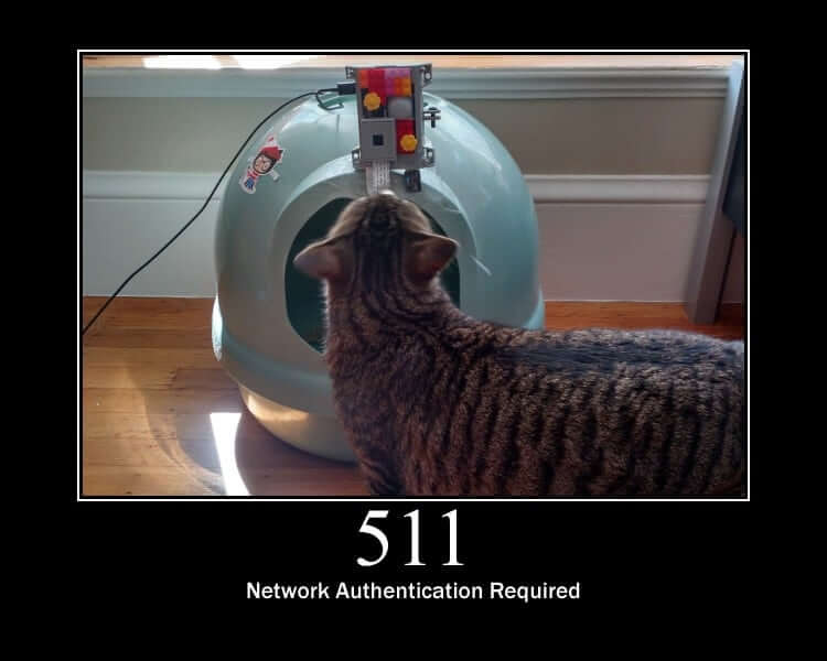 HTTP Status Cat 511