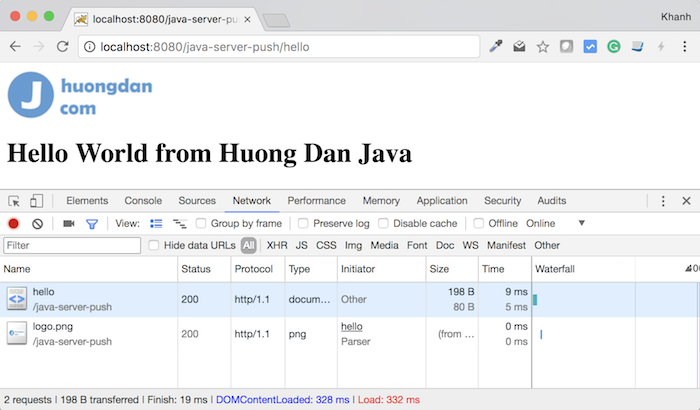 Learn about Server Push in Java