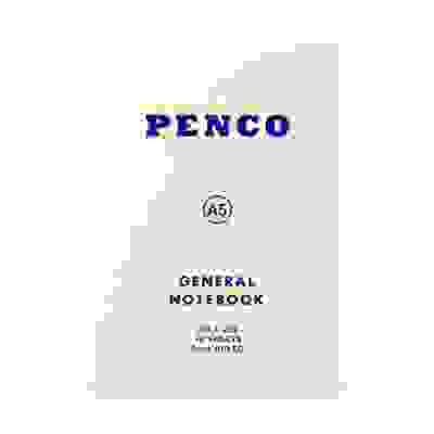 Penco Soft PP Notebook A5 Ruled White