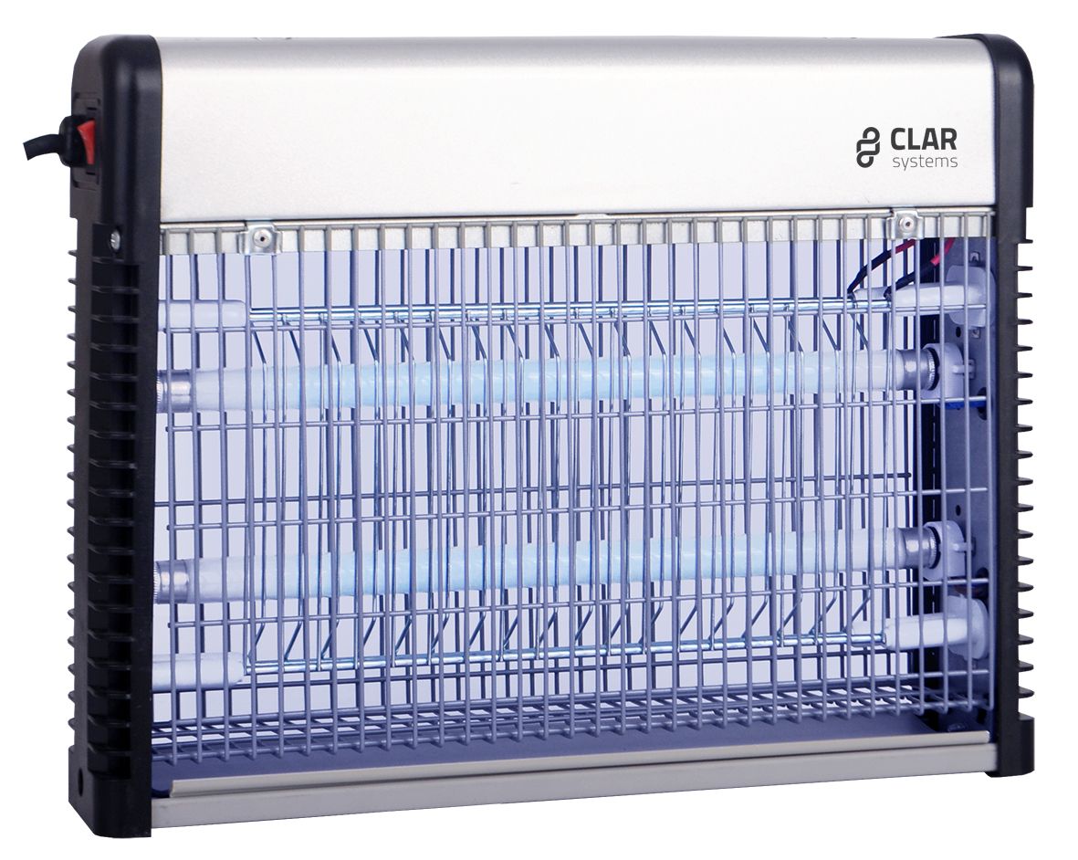 DESINSECTISEUR A ELECTROCUTION EN ALUMINIUM