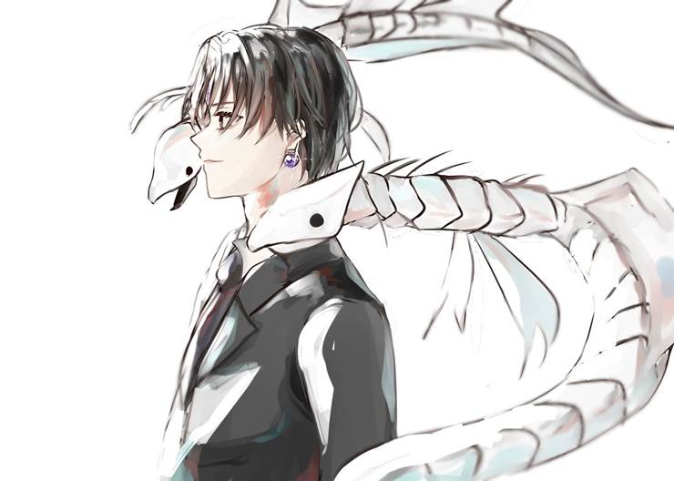 团长|插画师仁香的库洛洛·鲁西鲁插画图片
