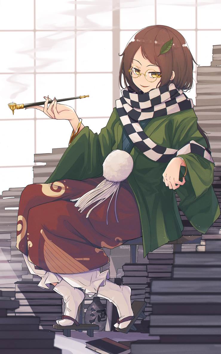 东方Project二岩猯藏插画图片