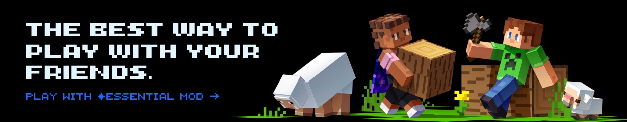 Play with friends with the Essential mod!