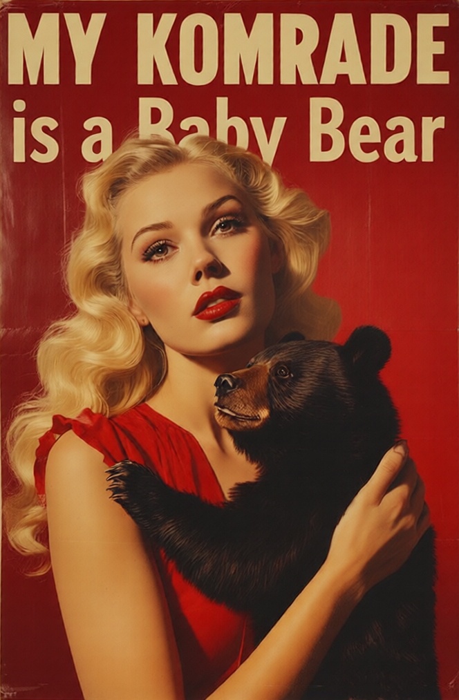 Erica St.Claire - My Komrade is a Baby Bear AI Porn