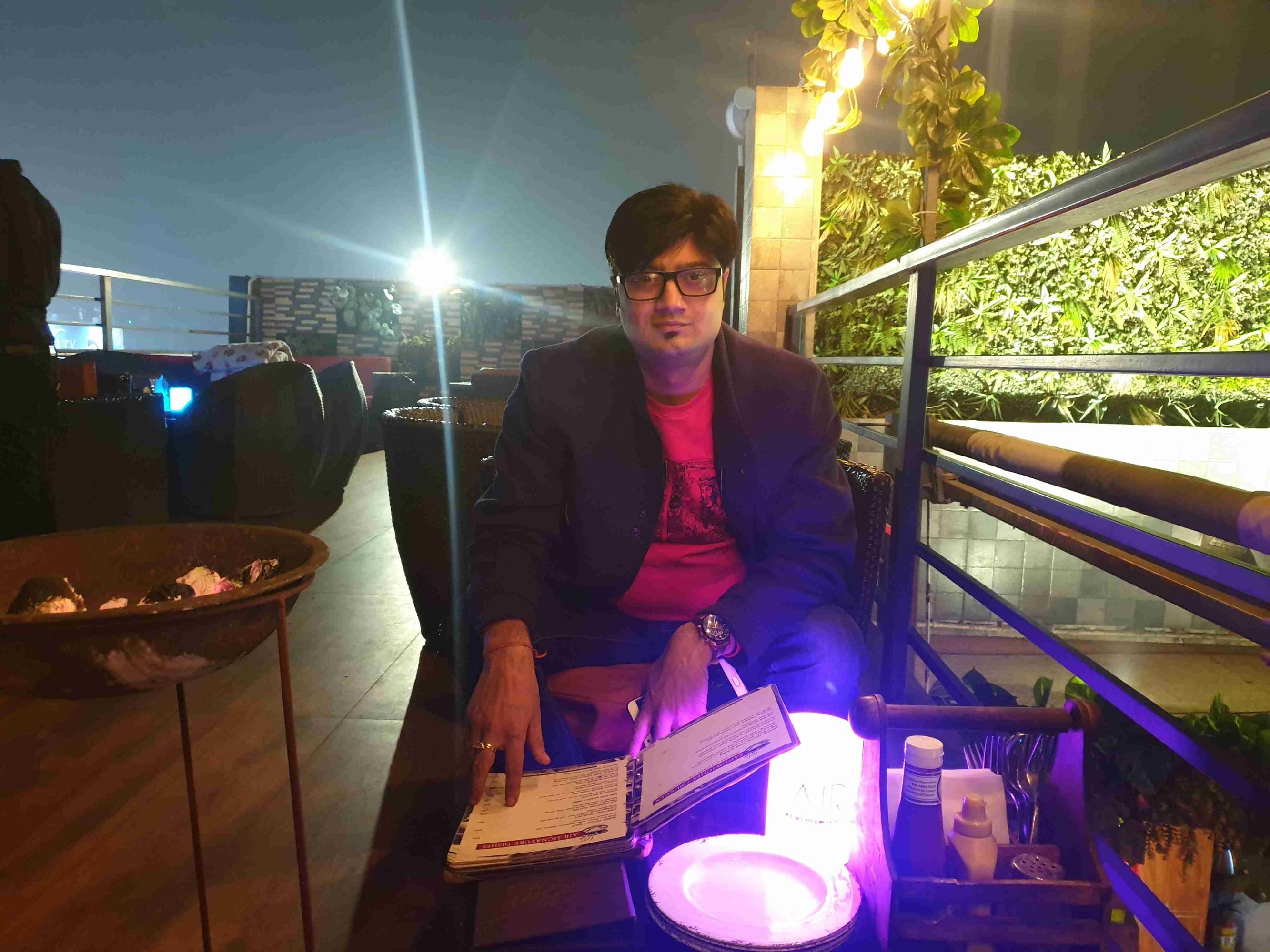Rajat (rendering) Farcaster social identity (Fname handle) PFP